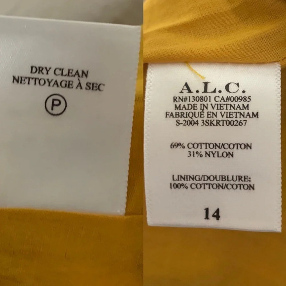 A.L.C. Hampton Floral Mini Wrap Skirt Sz 14 NWT Intermix Exclusive - Picture 6 of 6